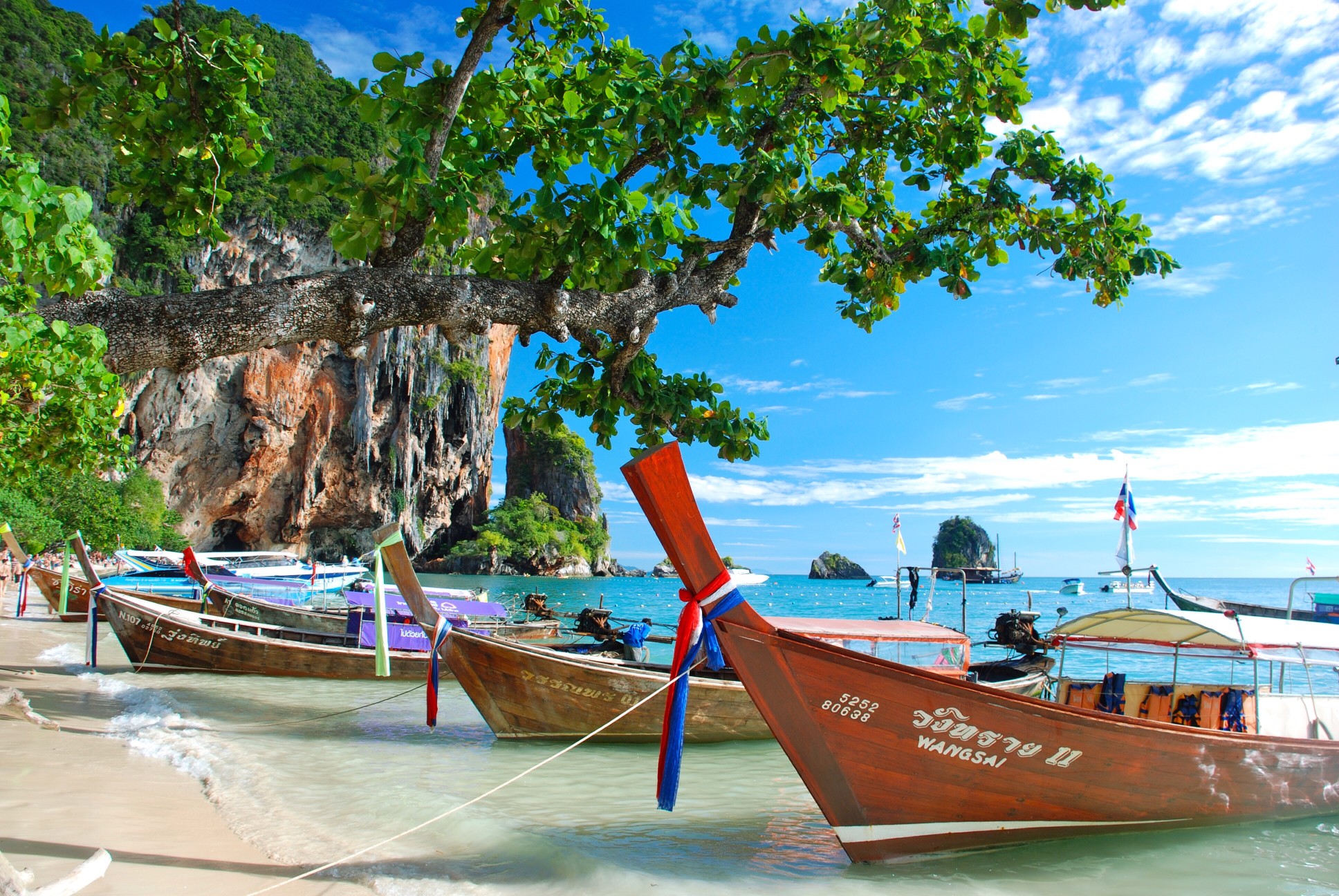 Petite plage de Thaïlande
